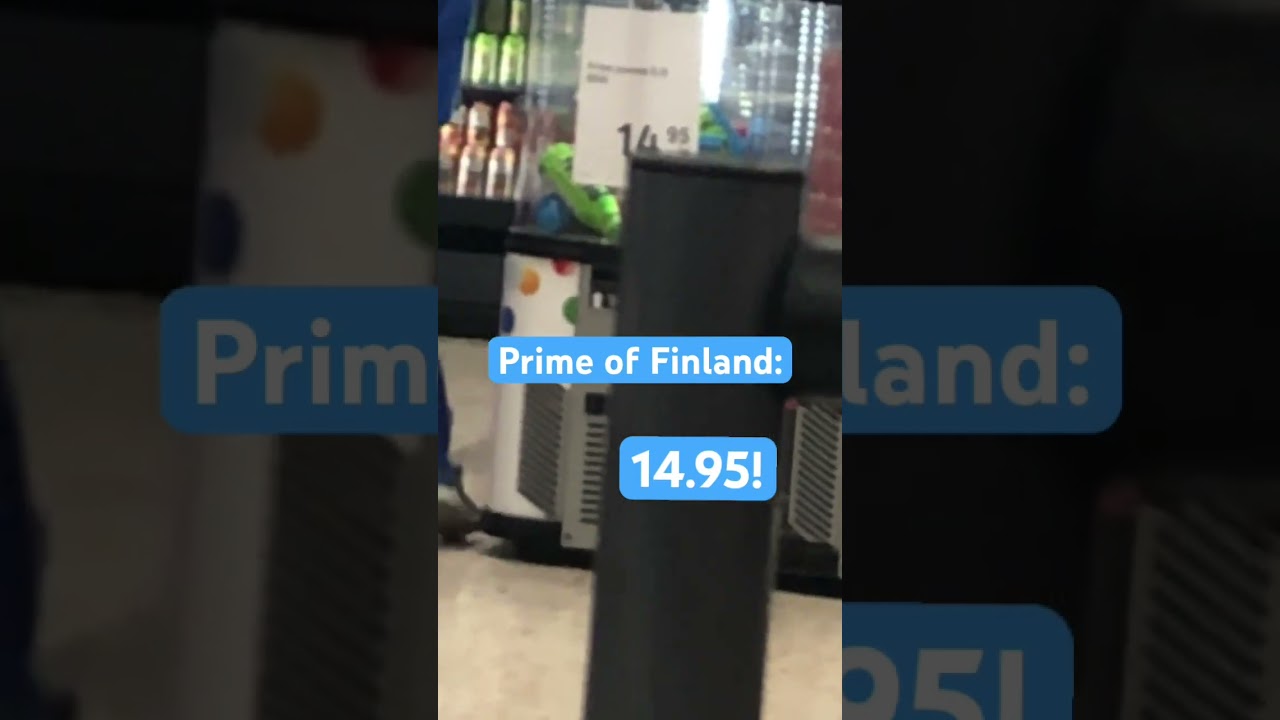 Prime of Finland be like: