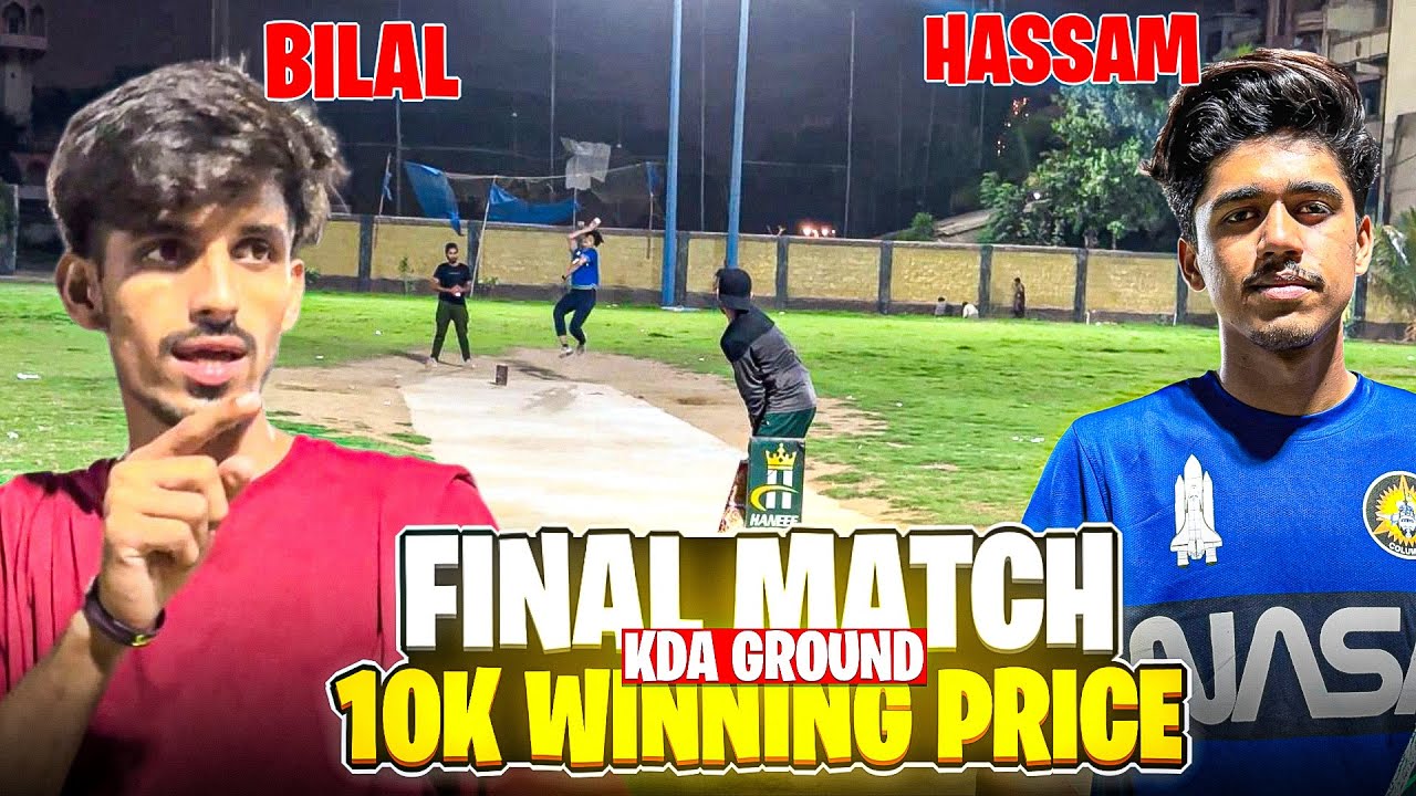 Grand Finale at KDA Cricket Ground | 10K Winning Prize Tournament