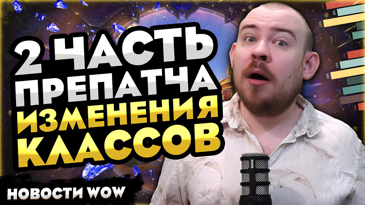 2 ЧАСТЬ ПРЕПАТЧА! ИЗМЕНЕНИЯ КЛАССОВ НОВОСТИ ВОВ 12.0 WORLD OF WARCRAFT WOW MIDNIGHT 