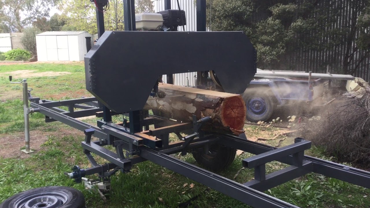 Bandsaw mill YouTube