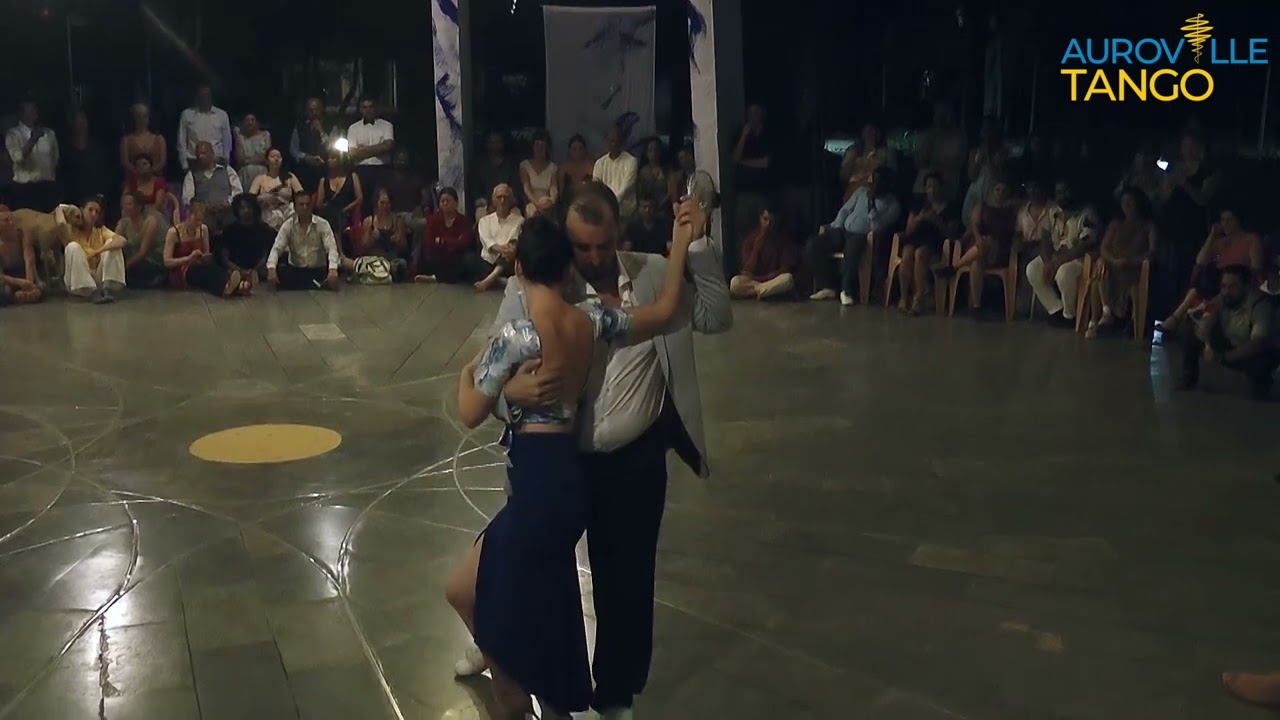 Natalia Aguero & Agustin Venturino 3-3 @ The 11th Auroville Tango Festival 2024 INDIA