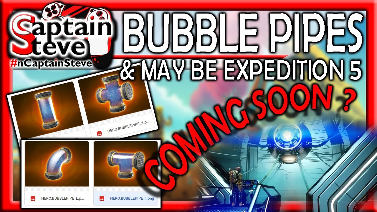 No Man's Sky News Bubble Pipes Patches And Fixes Captain Steve NMS Station Override Update
