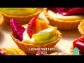 Castard fruit tarts!