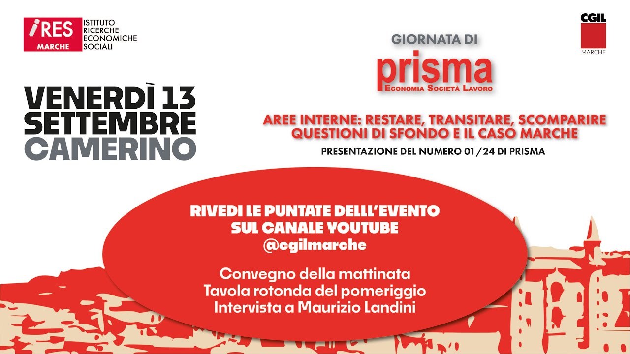 #CGIL Marche - Intervista a Maurizio #Landini insieme a Patrizia Senatore - 13/09/2024