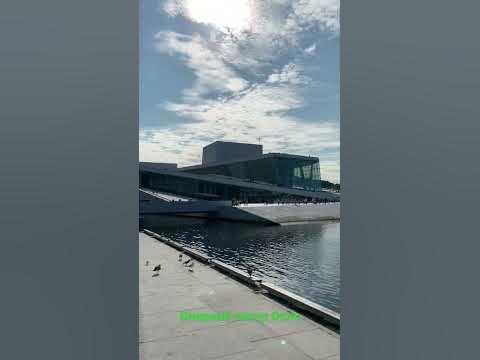 Оперний театр Осло, Норвегія та F16 в кадрі :) - YouTube