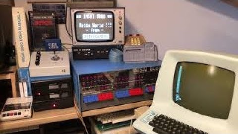 real IMSAI 8080 playing songs from MUSIC SYSTEM BOARD By Software Technology (1977)