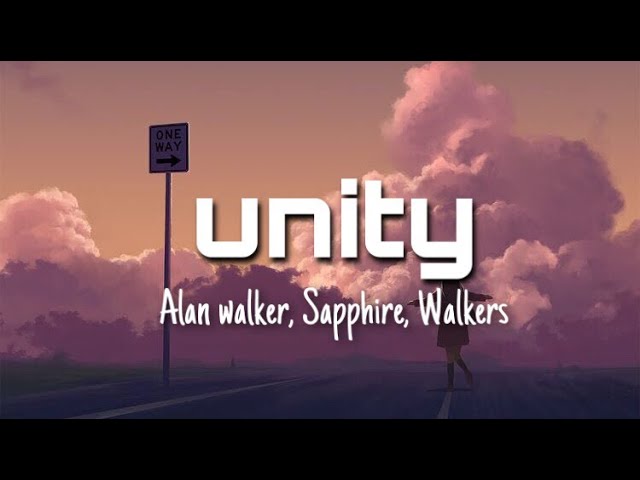 Unity - Alan x Walkers (Cover by Sapphire) // Lyrics Video class=