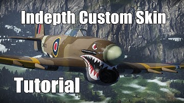 War Thunder - How to Make Custom Skins / Photoshop