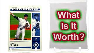 Will Frisch - 2023 Panini Chronicles Baseball Card #34 - What Is It Worth?