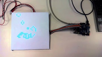 Game of life for picorv32 with icoboard FPGA