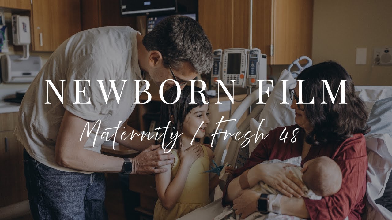 A Cinematic Maternity & Fresh 48 Film | Newborn Videography in Newberg, Oregon