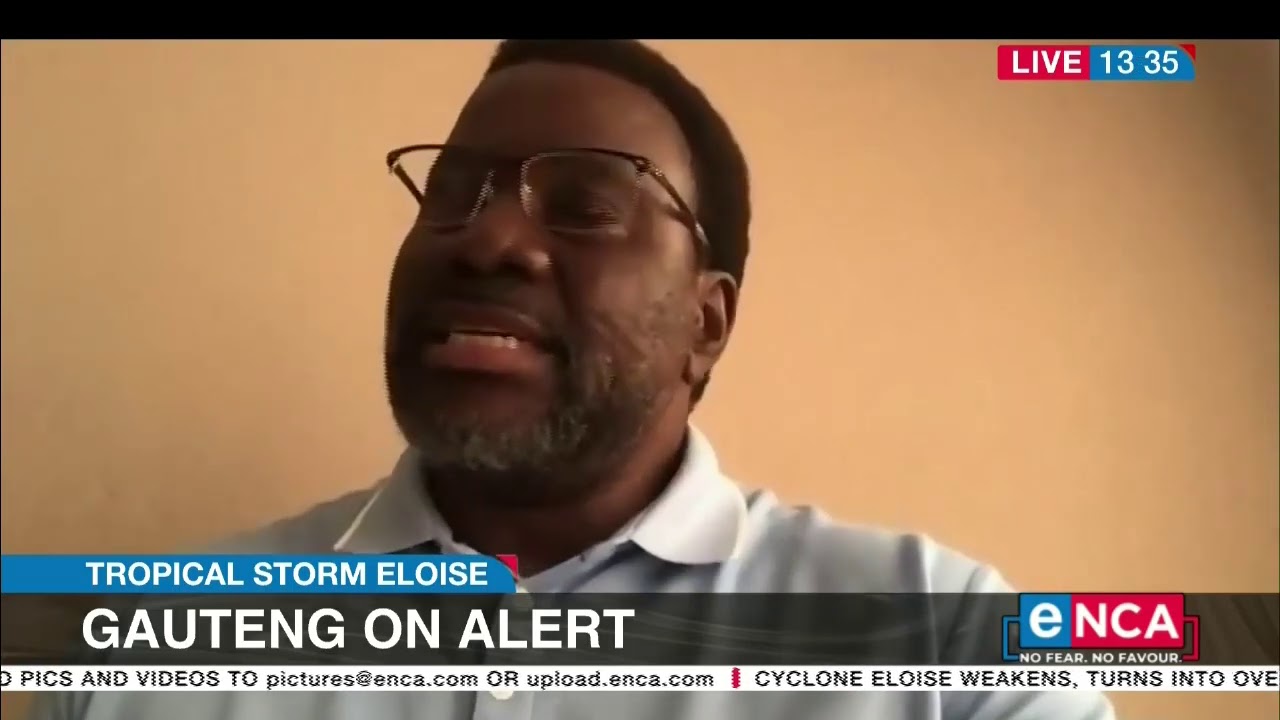 Tropical Storm Eloise | Gauteng on alert