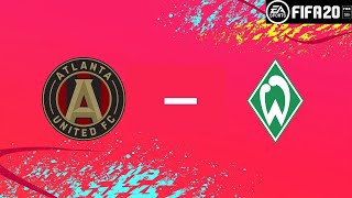 Gameplay Fifa 20 - Atlanta United - Werder Bremen - Stadium Cup (Round 3)