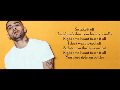 ZAYN - Borderz (Lyrics)