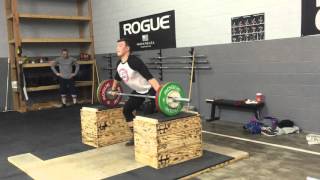DELTA Weightlifting: Power Snatch Blocks Power Position + OHS