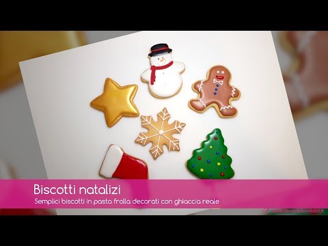 Biscotti Di Natale Uccia3000.Biscotti Natalizi Youtube