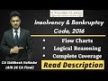 IBC,2016 (Read Descr) CA Final LAW | Comprehensive Coverage| Focus on Flowcharts & Logical Reasoning