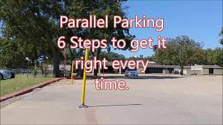 How to Parallel Park - 6 Easy Steps
