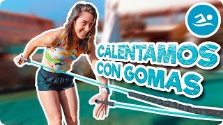 SWIMMING: Warm-up with RUBBERS screenshot 4