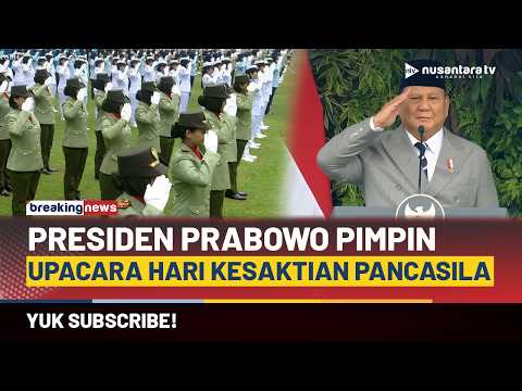 [FULL] Khidmat! Presiden Prabowo Pimpin Upacara Hari Kesaktian Pancasila | BREAKING NEWS