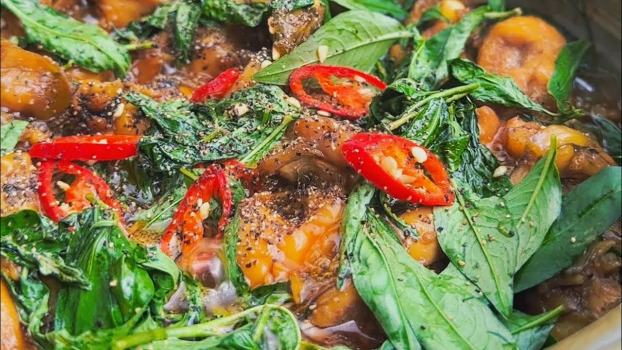 Bếp Nhà Thanh | Trời Mưa Cơm 2 Món Ếch Kho Rau Răm Và Ếch Xào Môn Ngọt ...