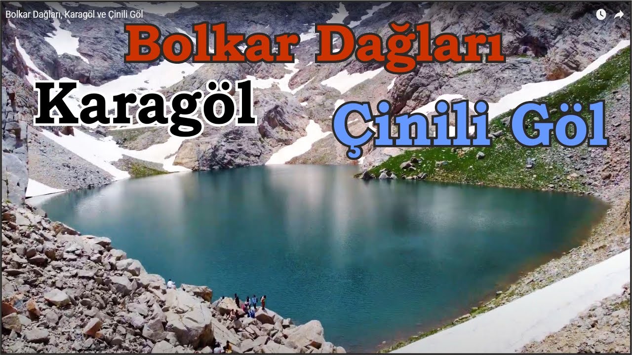 Bolkar Dağları, Karagöl ve Çinili Göl