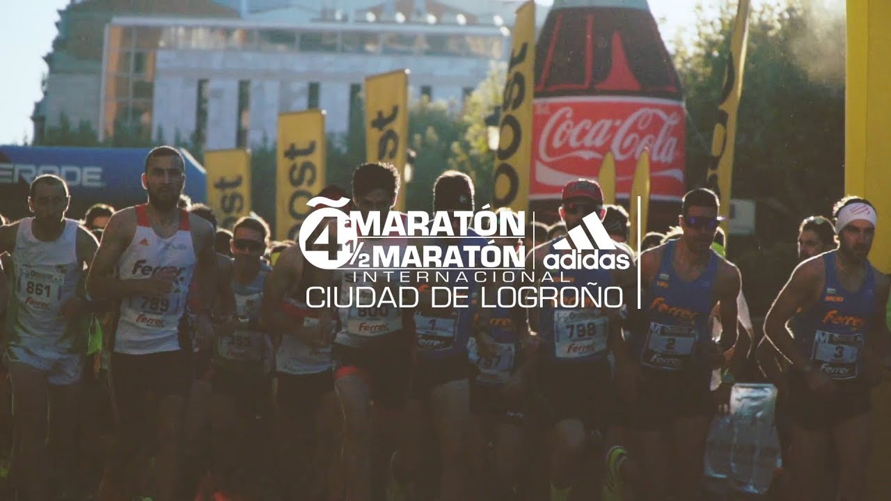 IV de la Maratón Internacional Adidas Ciudad Logroño 2017 YouTube