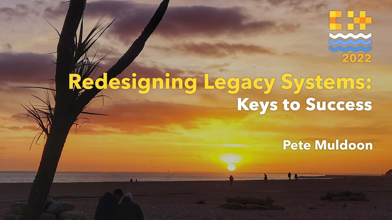 Redesigning Legacy Systems : Keys to Success - Pete Muldoon - C++ on ...