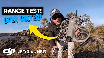 DJI NEO 2 vs DJI NEO RANGE TEST - How FAR Can They Fly, OVER WATER!?