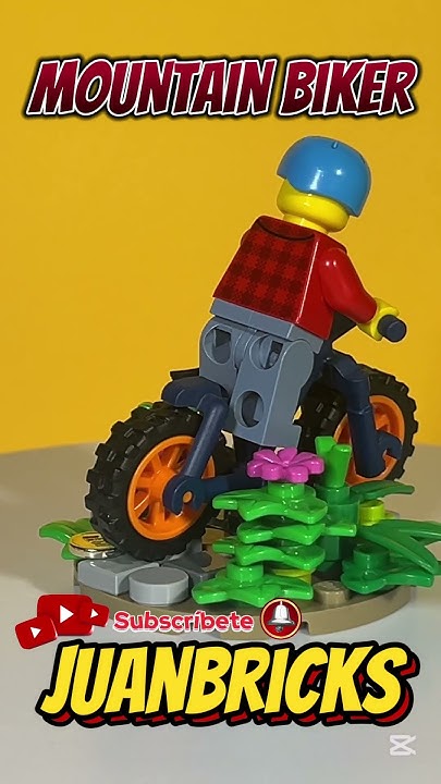 Mountain Biker #lego #juanbricks #legoafol #legofan #afol #mountainbike ...