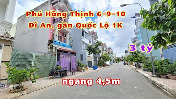 Bán Đất Dĩ An (515) Đất Gần Thủ Đức, Ngay Quốc Lộ 1K, Hoàng Hải BĐS