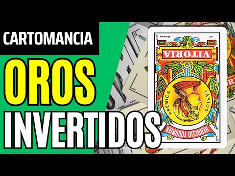 Significado de los OROS invertidos en la Baraja Españolas  | Aprende a leer las cartas españolas