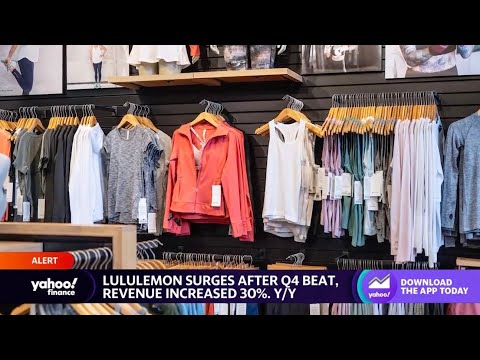 Lululemon stock surges on q4 earnings beat, inventory remains high
