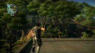 Just Cause 2 - Army Base Takeover 0% To 100%!