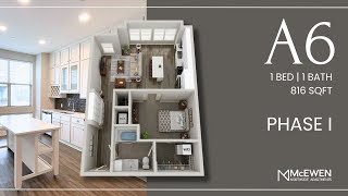 A6 | #1-4003 | Phase I | One Bedroom | Virtual Tour | McEwen Northside Apartments