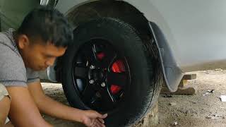 Modifikasi Velg Standar Toyota Avanza | Update jadi hitam Doff ⚫