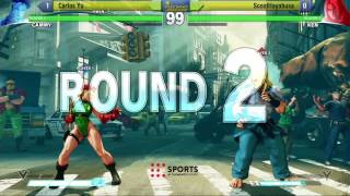 Elements Fighting Games Challenge - Sfv - Scoothayabusa Vs Carlos Yu