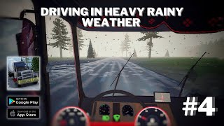 Truck Driver Heavy Cargo - Rainy Weather  Walkthrough (Android, iOS) | #jerryisgaming #4 screenshot 4