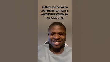Difference between AUTHENTICATION & AUTHORIZATION for an AWS user. #aws #iam #authentication