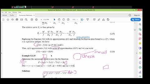 General error formula by  Prof. S S Mishra, Dept. of Maths & Stats,Dr. RML Avadh Univ. Ayodhya(UP)