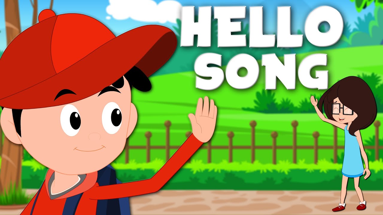 Трек хеллоу. Hello hello Song. Hello Song for children. Hello Song Nursery Rhymes. Hello Song for Kids.