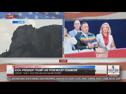 Trump holds Independence Day celebration at Mount Rushmore