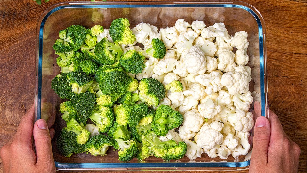 Eine Freundin aus Portugal hat mir beigebracht, wie man Blumenkohl und Brokkoli so lecker zubereitet