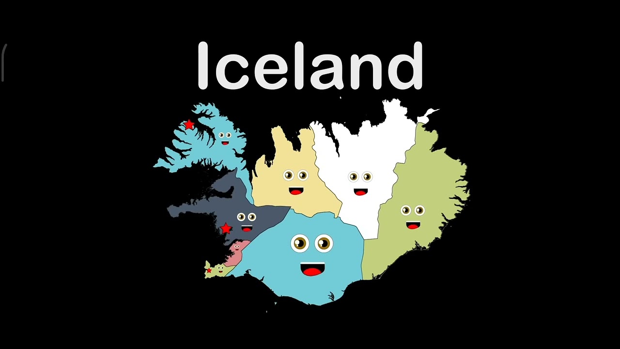 Iceland - 8 Regions - GamingOMG Geography