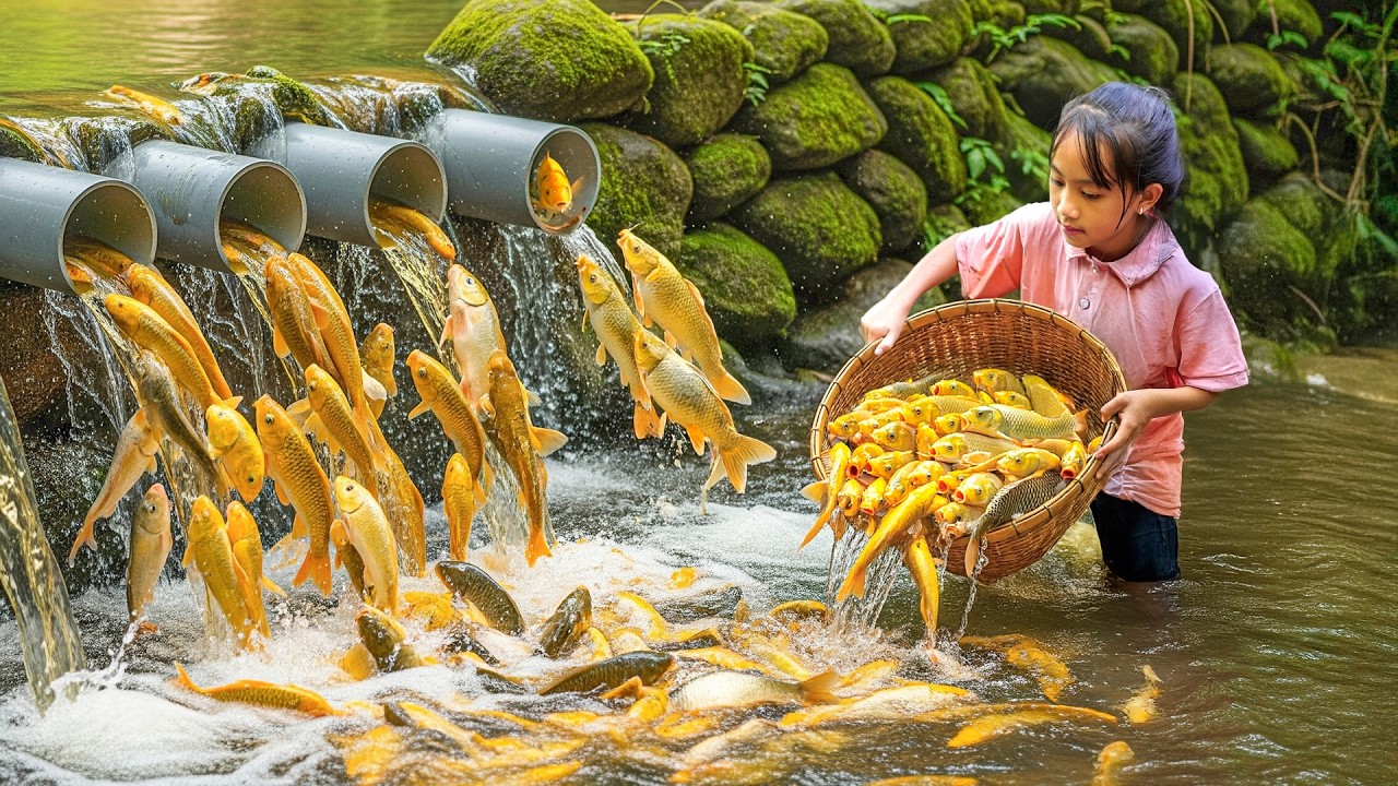 Capturei Muitas Enguias-do-Japão Usando Tubos de Plástico Abandonados – Vida Rural
