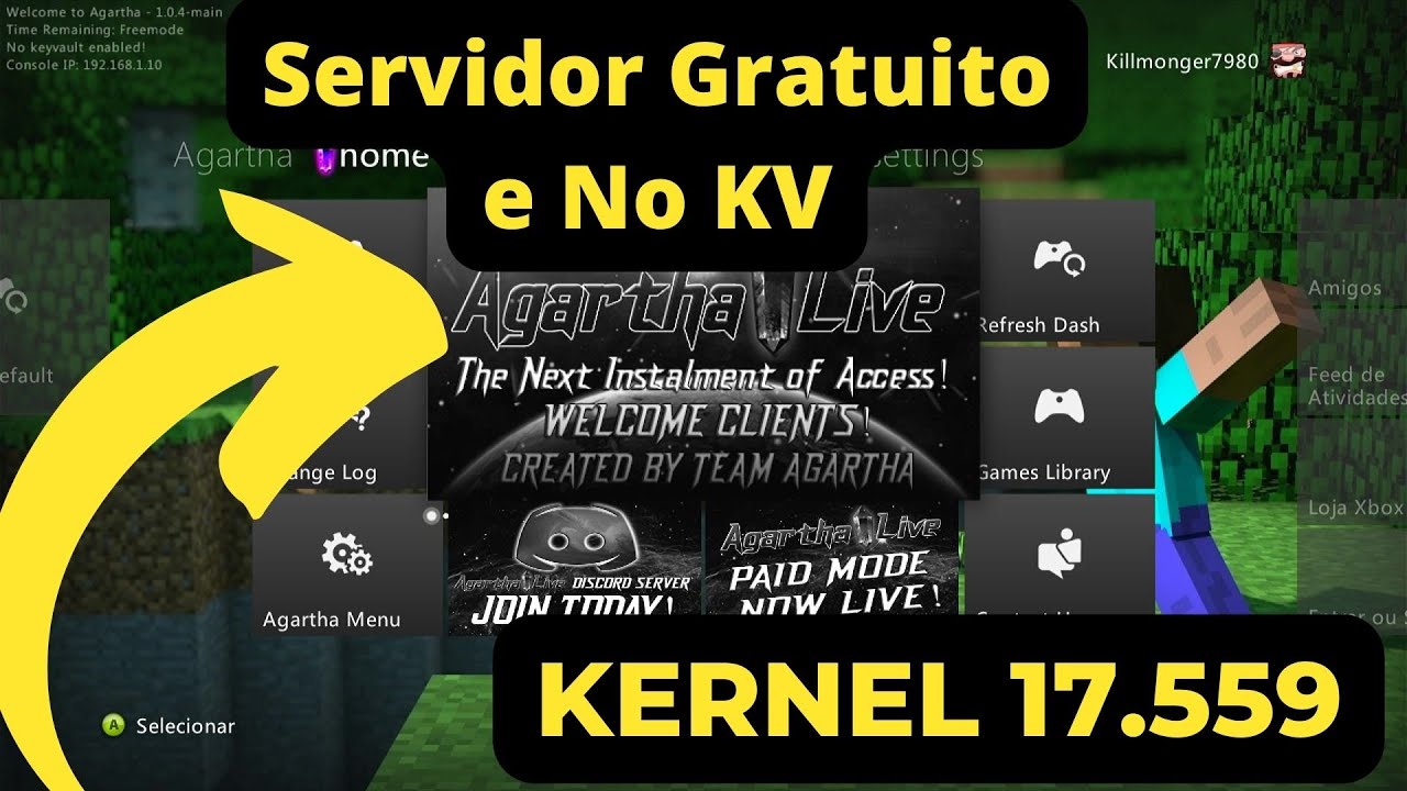 HD PARA XBOX 360 RGH / JTAG: Baixar Grátis Minecraft Xbox 360