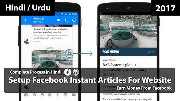 #02 - How To Setup Facebook Instant Articles For Website 2019