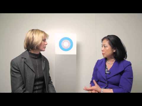 Anne Lim O'Brien of Heidrick & Struggles interviews at Hub Culture Davos during WEF 2013