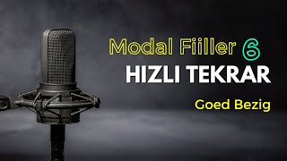 Seslendirme - Modal Fiiller 6 Goed Bezig