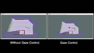 A comparison of RTAB-Map SLAM with and without gaze control
